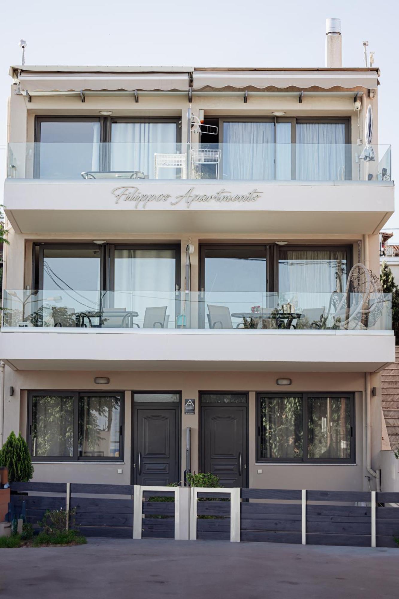 Filippos Apartments Амарінтос Екстер'єр фото